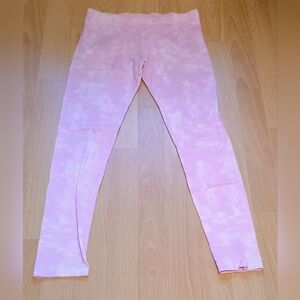 Wonder Nation Light Pink Tie Die Kids Leggings 14/16